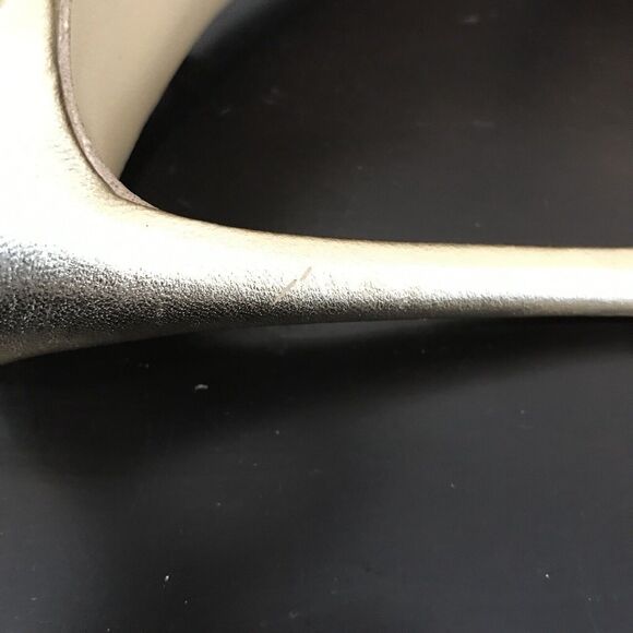 Rachel Zoe Isabella Metalic Gold Leather Stiletto High Heeled Sandals Women’s 8 - Picture 14 of 16